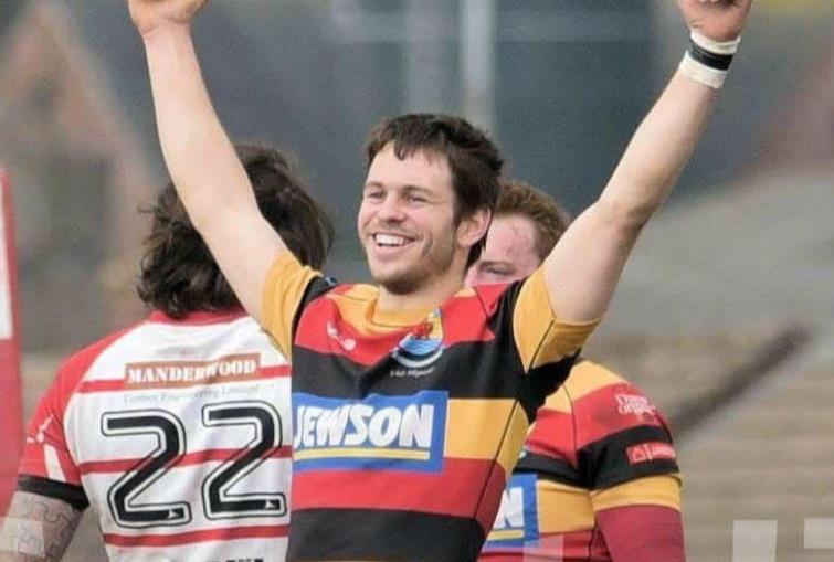 Llyr Jones - try scorer for Cardigan